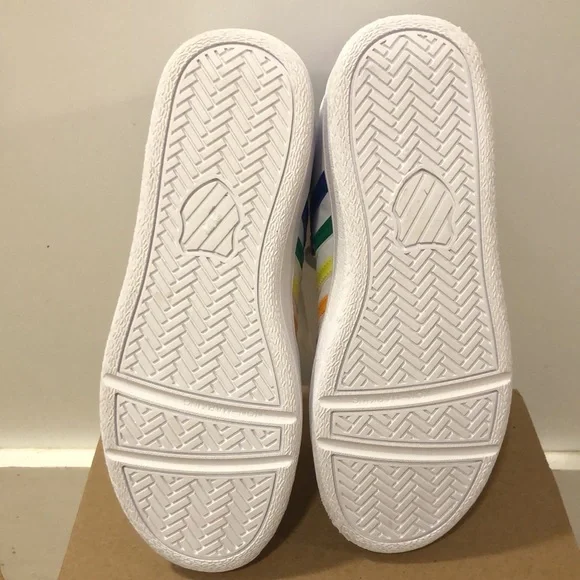 K-Swiss Classic VN White Rainbow - Picture 3 of 5